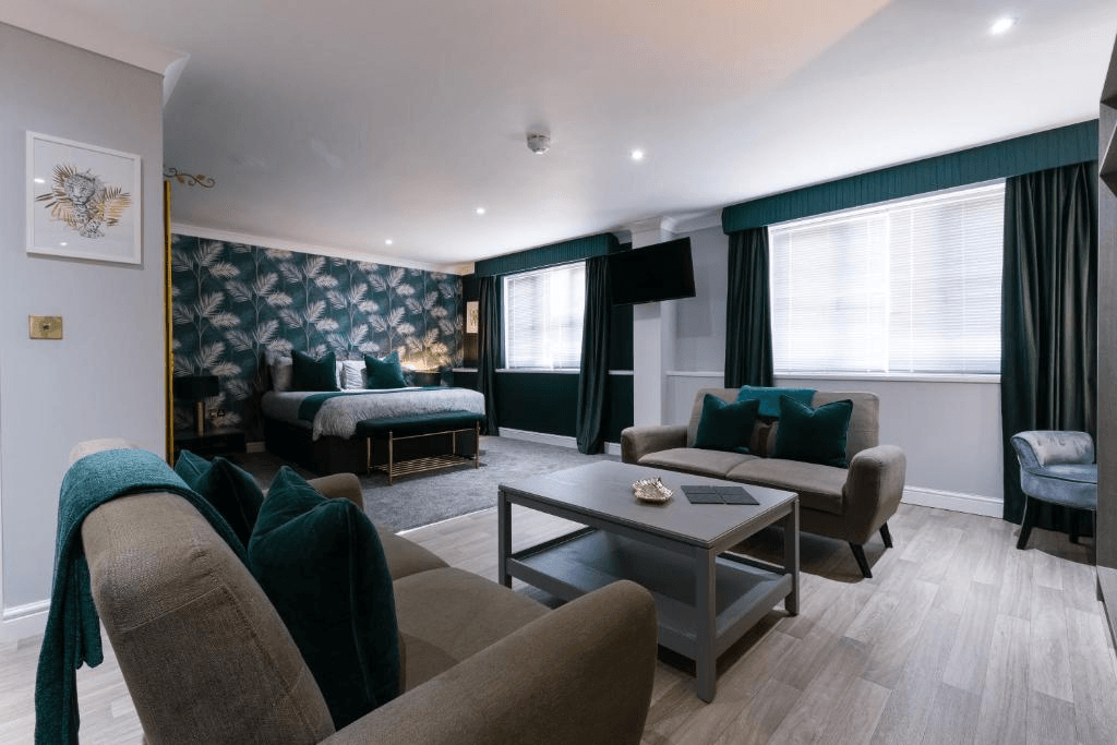 Hotel room at Sporting Lodge Inns Middlesbrough