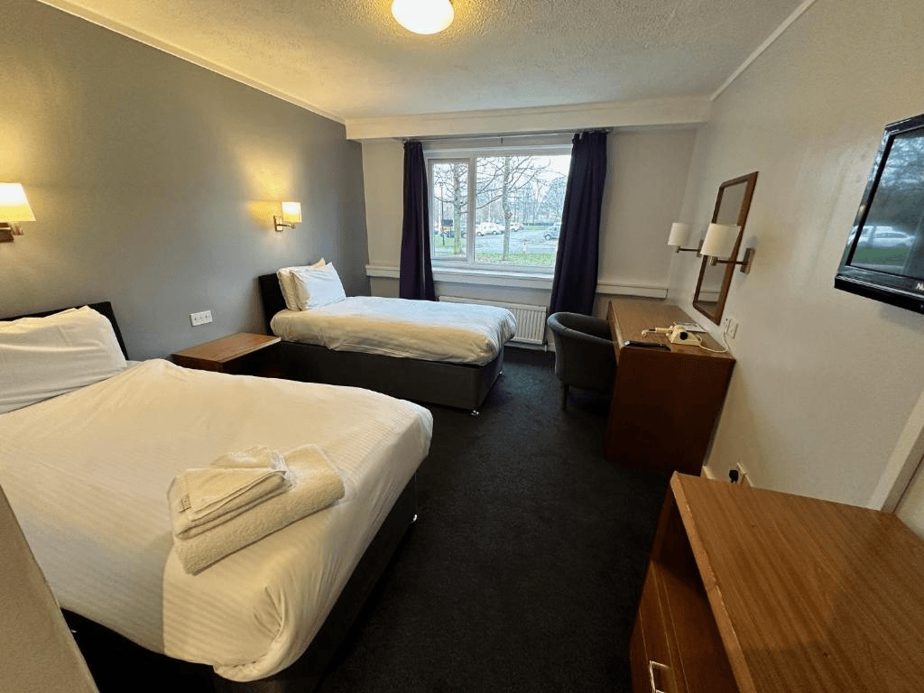 Standard double room at Sporting Lodge Inns Middlesbrough